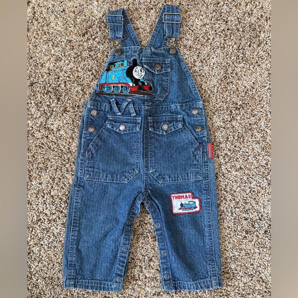 Thomas the Train Classic Blue Denim Overalls